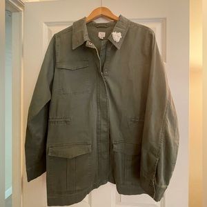 Green Cargo Jacket